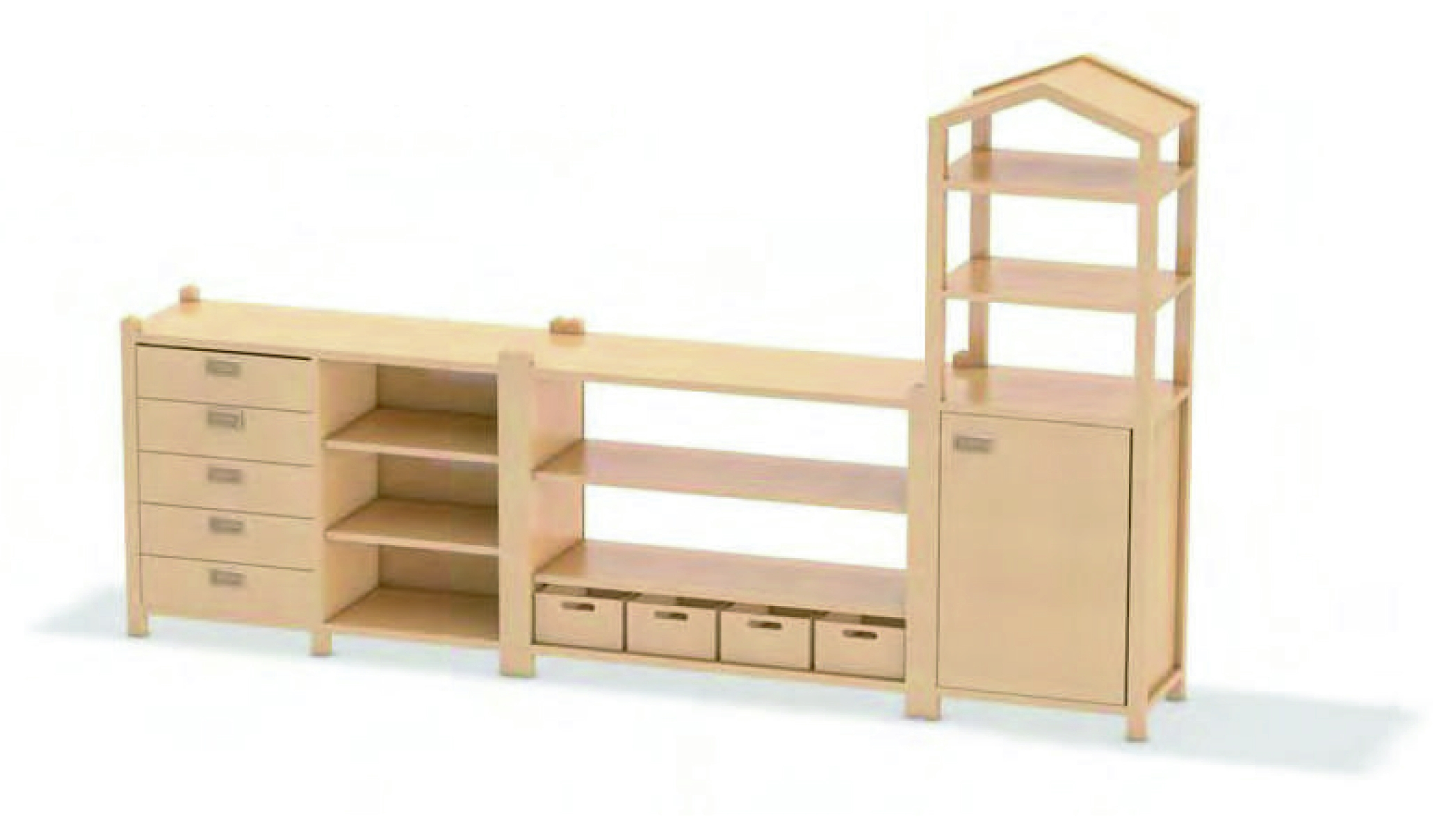 Raumteiler Regalsystem "Hamburg"