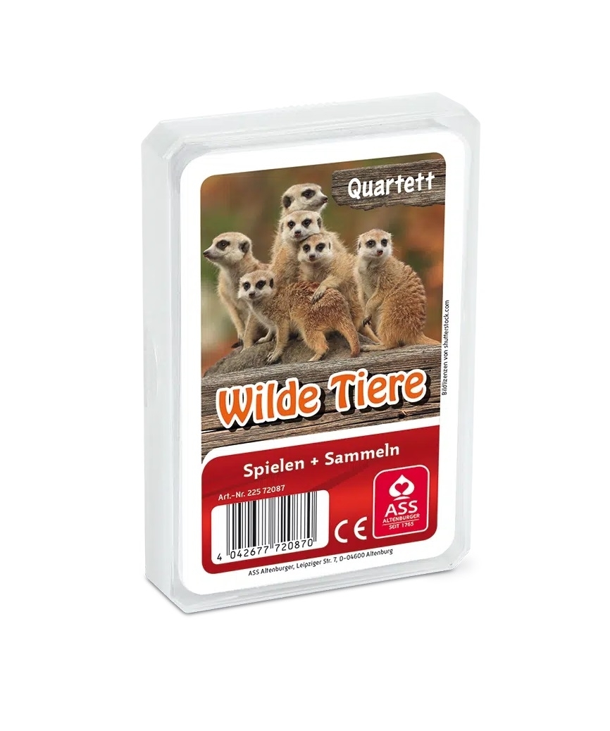 Quartett Wilde Tiere