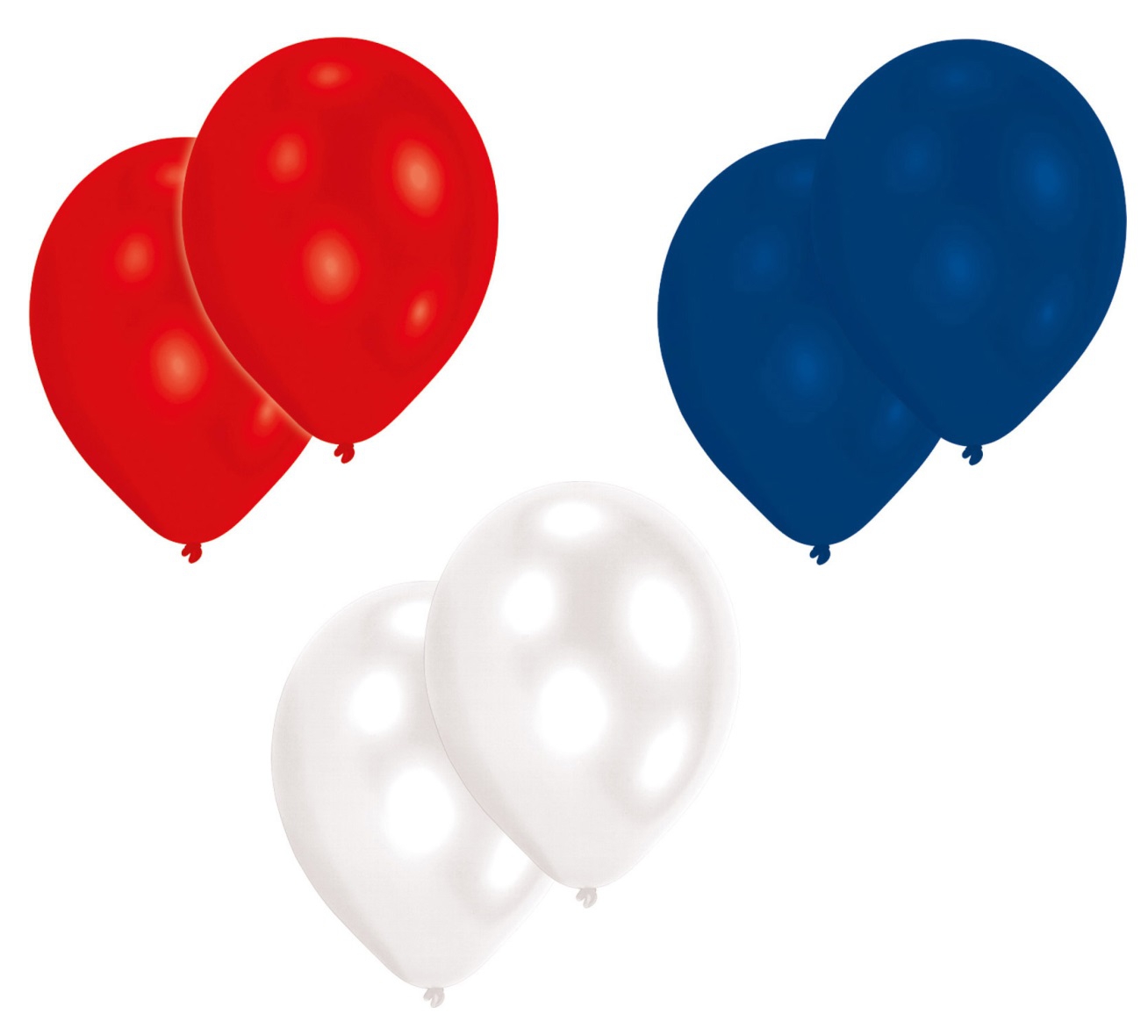 Luftballons 50 Stück einer Farbe