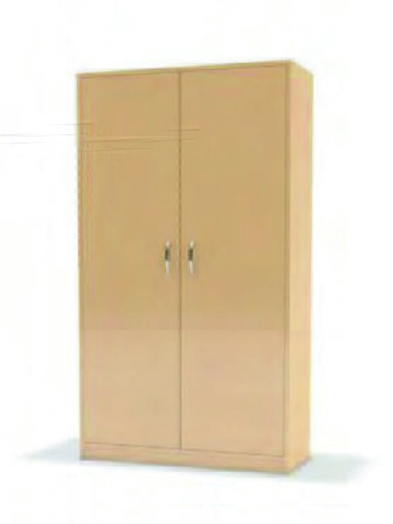 Hochschrank - Doppeltür, mit/ohneMittelwand