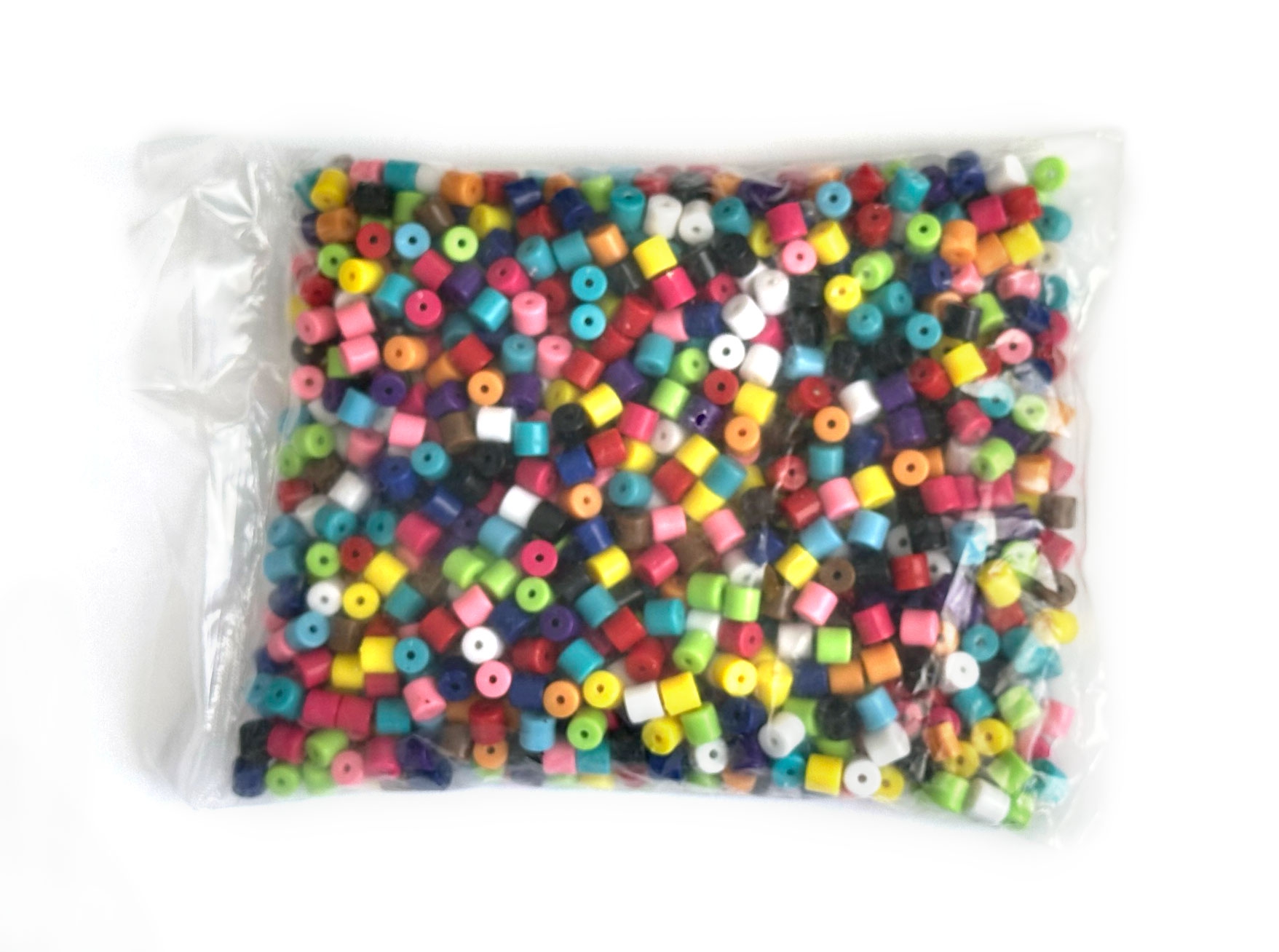 Perlenmix Bunt Walzenform