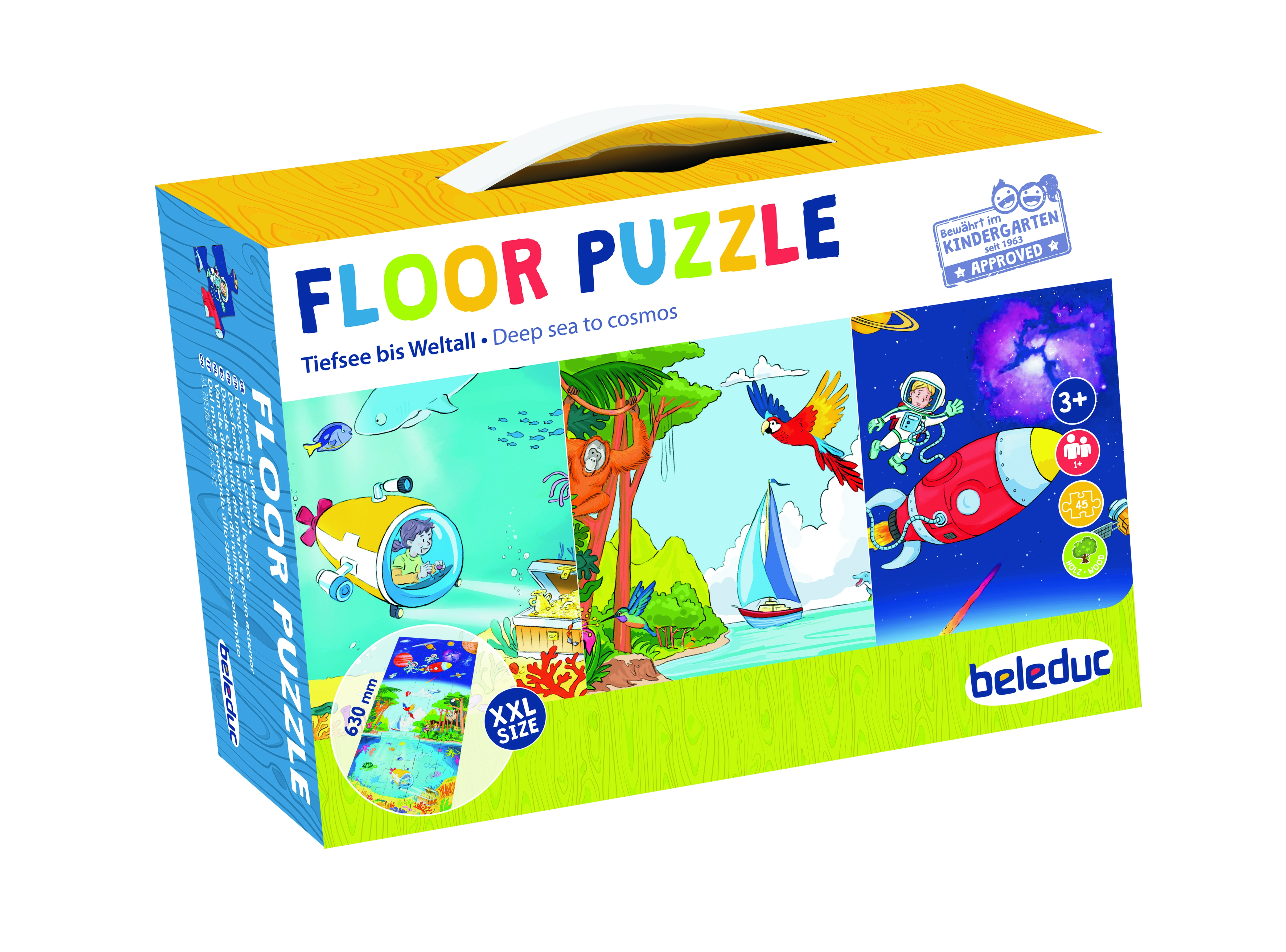 Boden-Puzzle "Tiefsee bis Weltall"