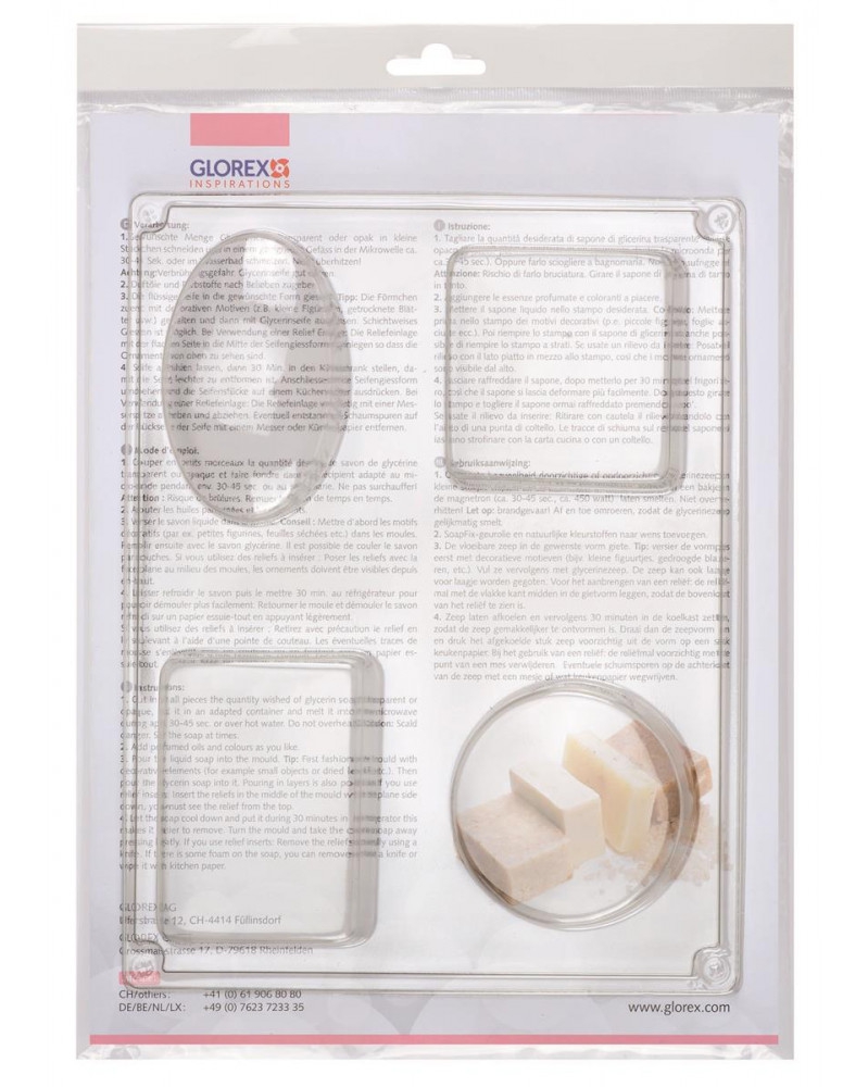 SoapFix Giessform Grundformen