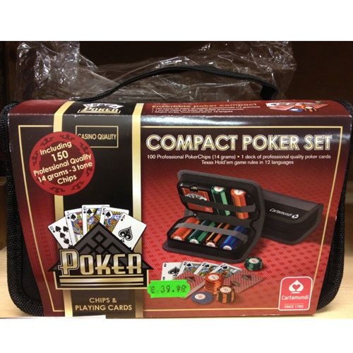 Pokerset im Reise-Etui