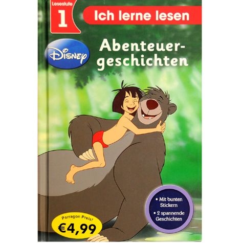 Disney- Abenteuergeschichten Erstleser Lesestufe 1
