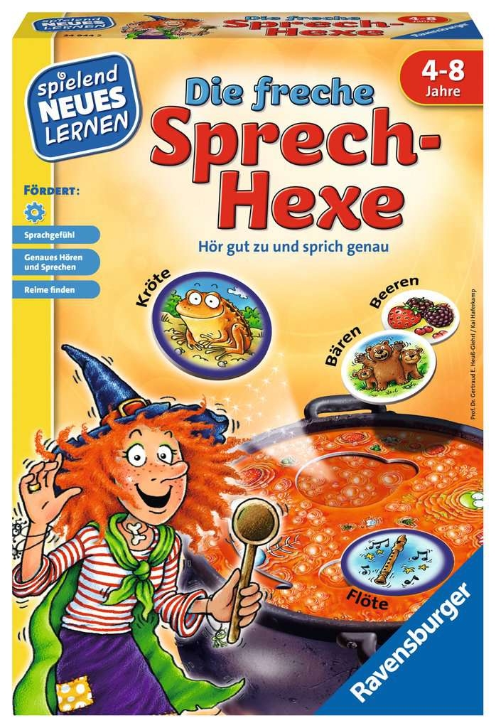 Sprachförderspiel "Die freche Sprech-Hexe"