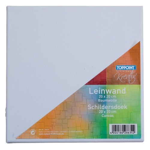 Keilrahmen 20 x 20 cm Leinwand