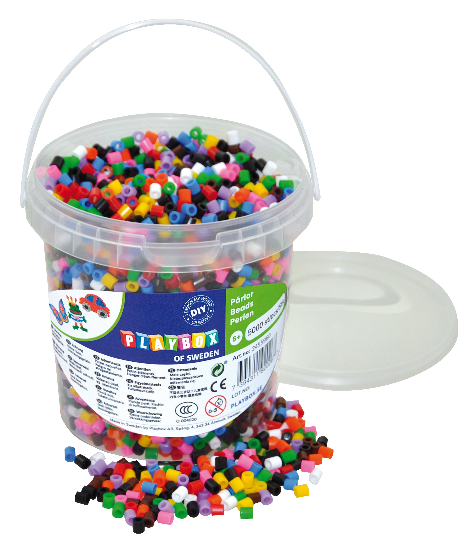 Bügelperlen Multi-Mix 5.000 Stk
