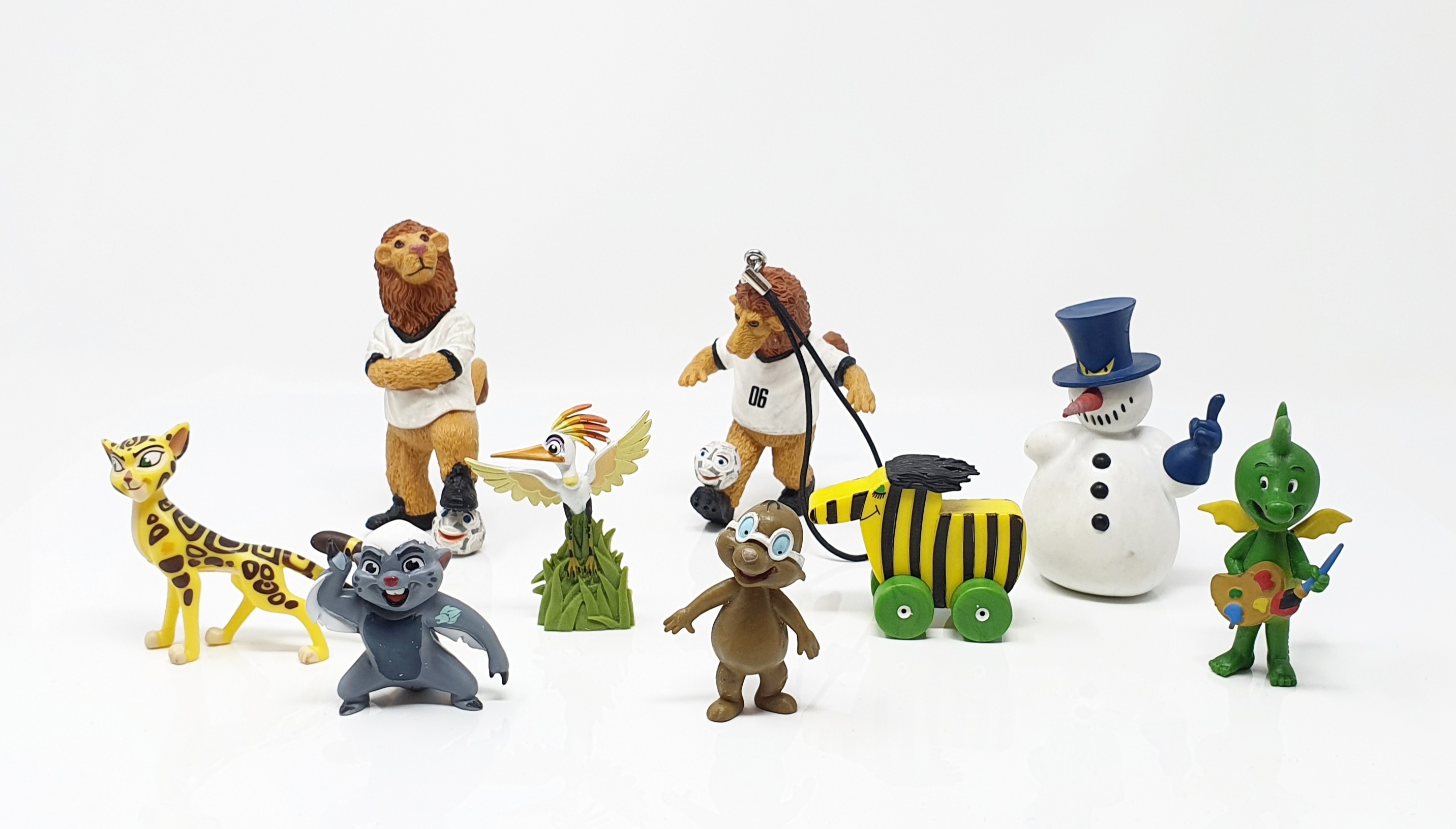 Bullyland Zeichentrickfiguren-Set (2), 9-teilig