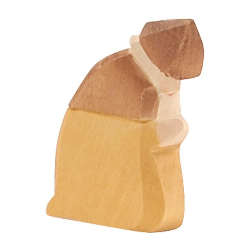 Ostheimer Krippenfigur Hirte kniend