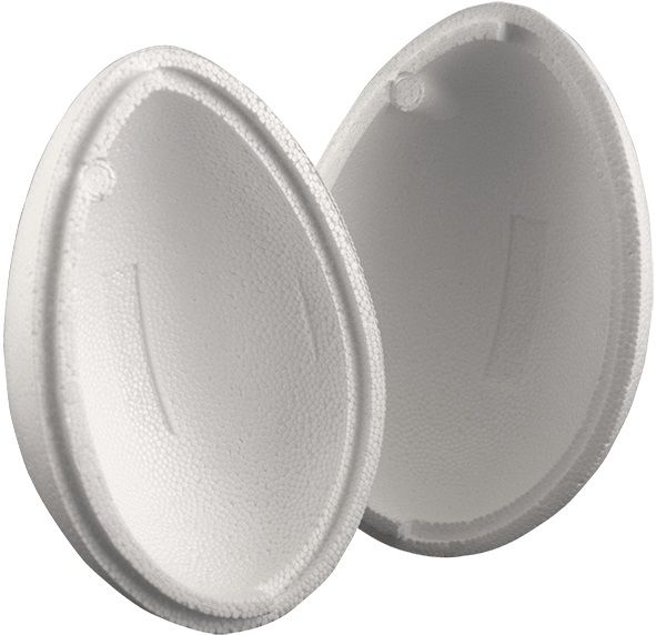 Styropor-Ei teilbar 16 cm
