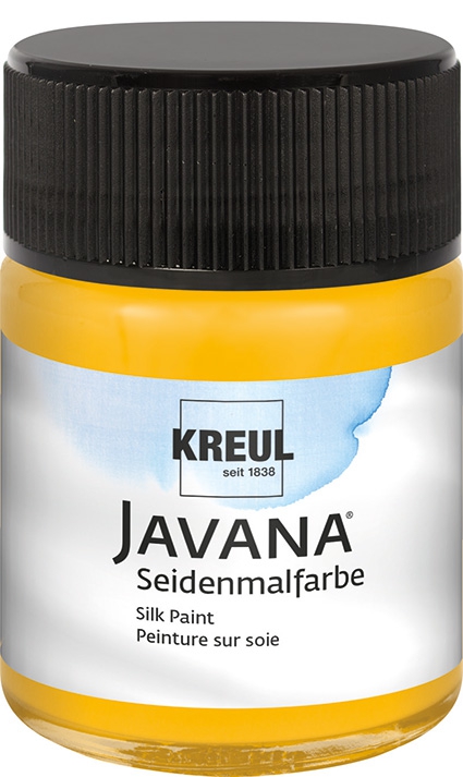 Seidenmalfarbe 50 ml, maisgelb
