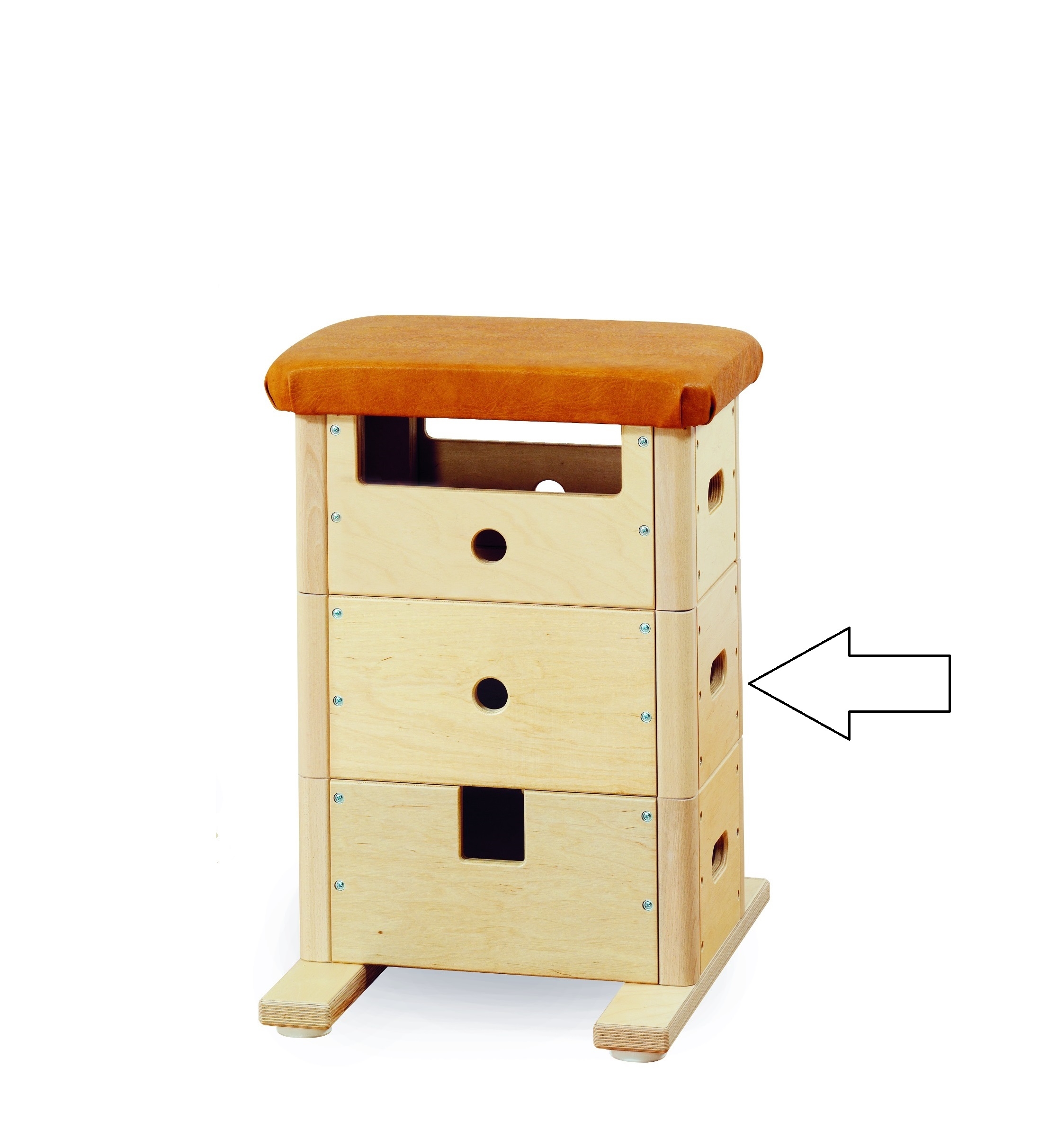 Sprungkasten klein Zwischenteil