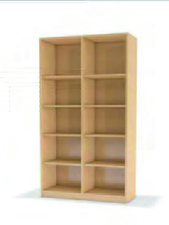 Hochschrank - Mittelwand, 4 Einlegeböden
