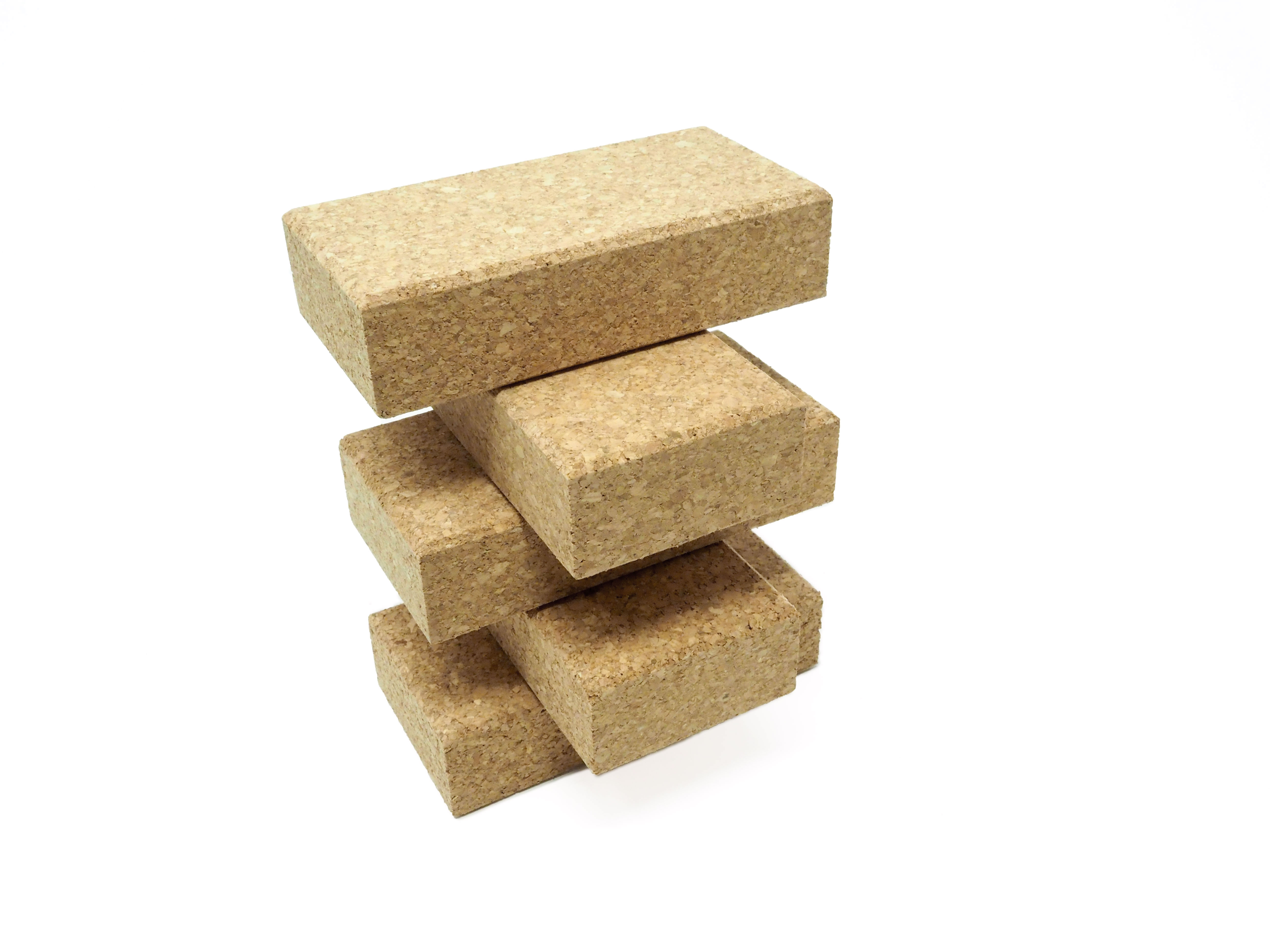 Bausteine aus Kork 12 x 6 x 3 cm, 64 Stück
