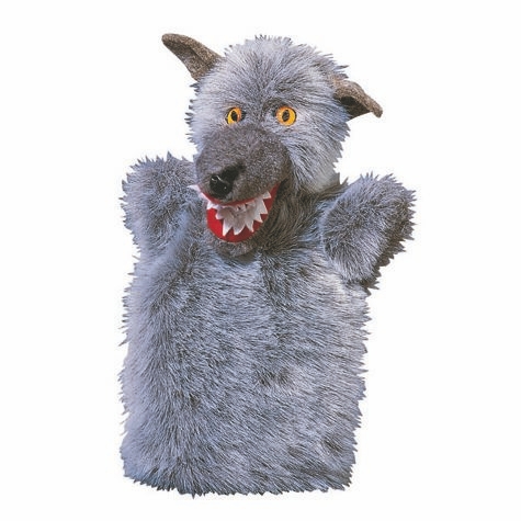 Handpuppe Wolf