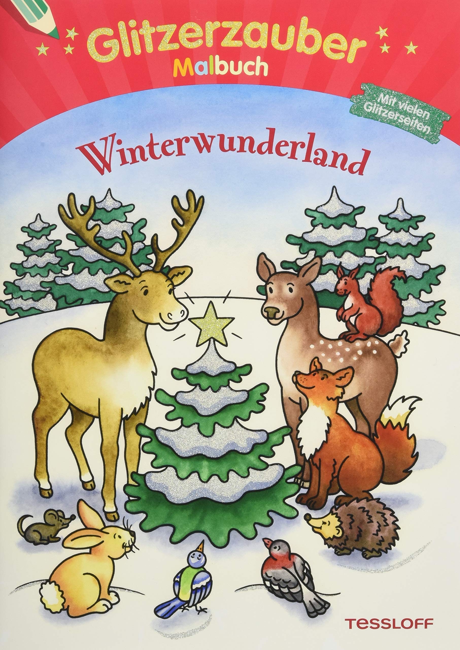 Mal- & Glitzerzauber Winterwunderland
