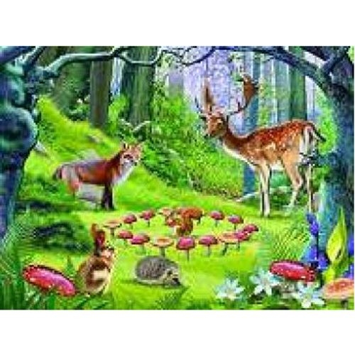 Hologramm Puzzle "Zauberwald"