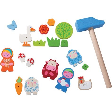 HABA Nagelspiel Muh & Mäh