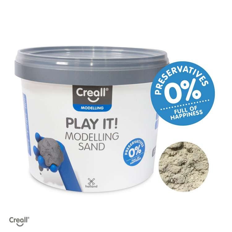 Creall Modelliersand, Eimer 5 kg