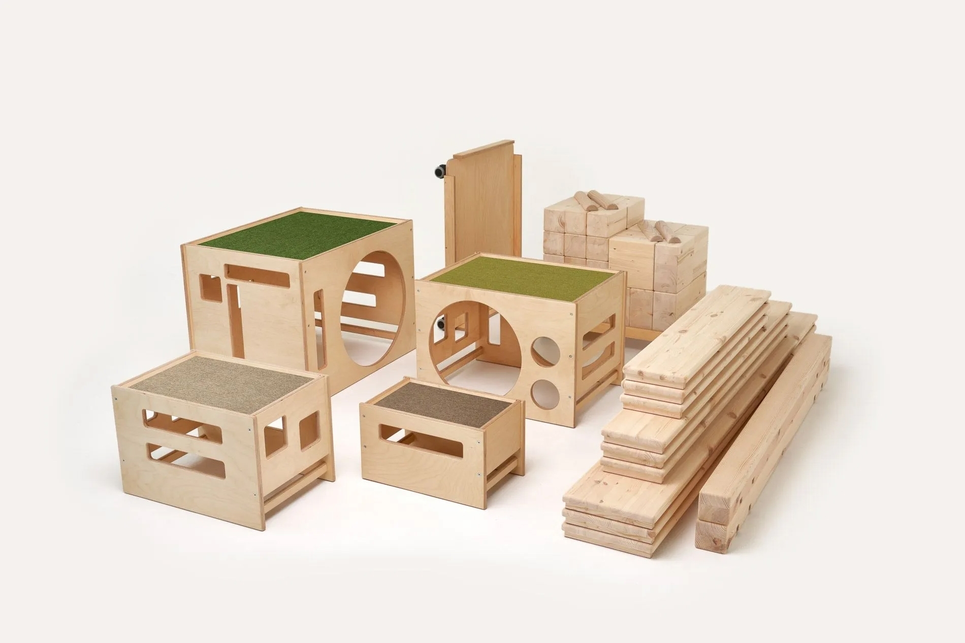 Bewegungsbaustelle "FRITID" Komplett Set 60-tlg.