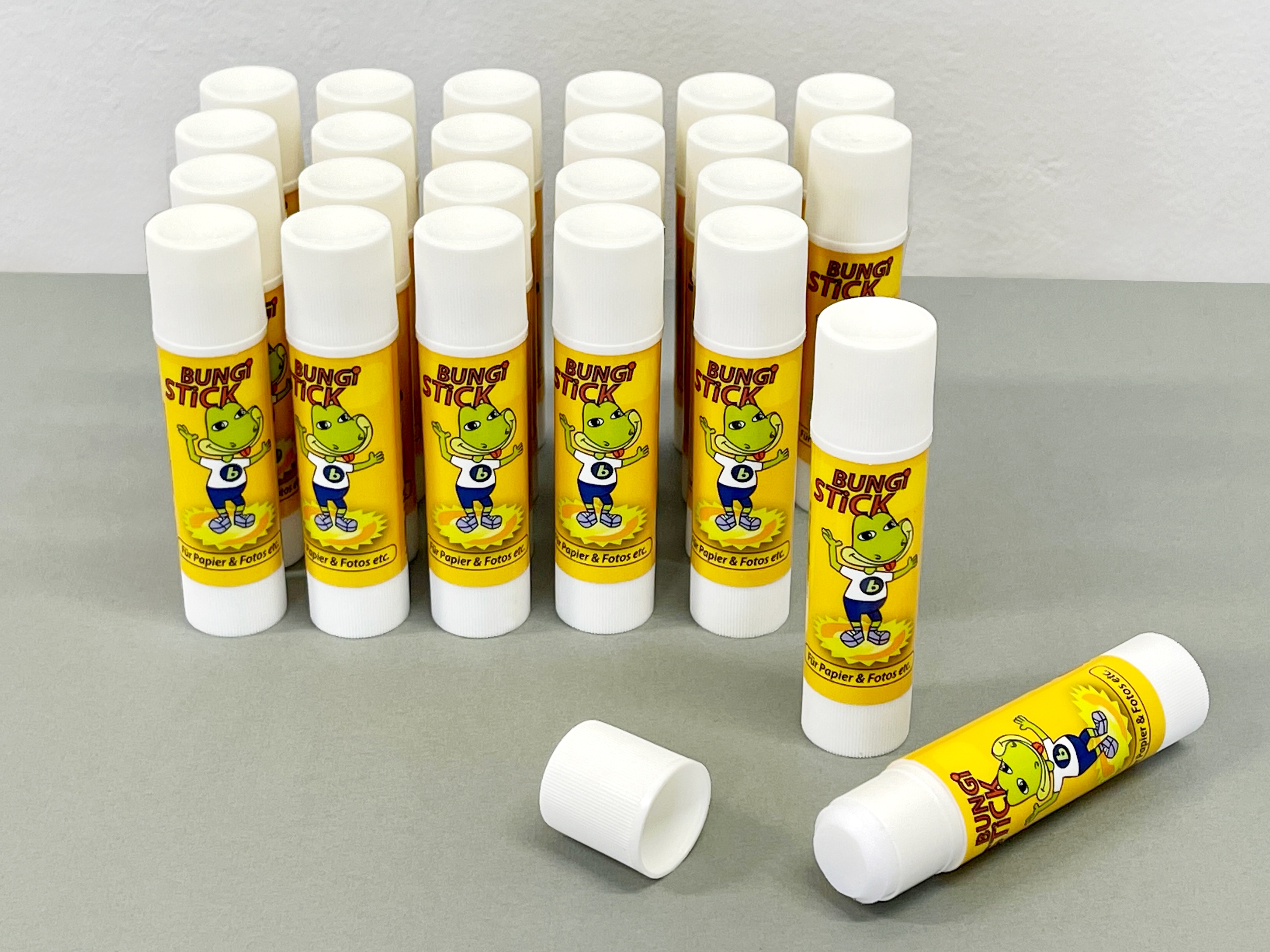 Bungi-Stick Klebestift 20 g, 24-Pack