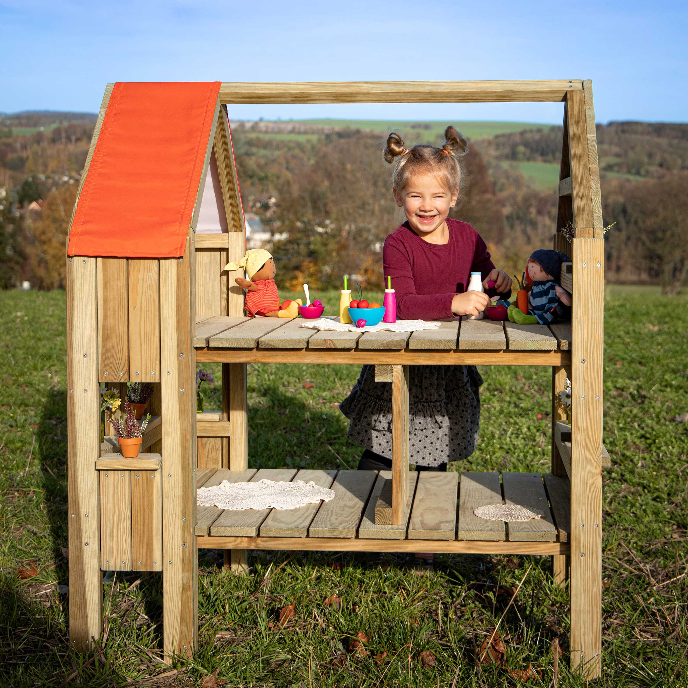 Puppenhaus-Outdoor