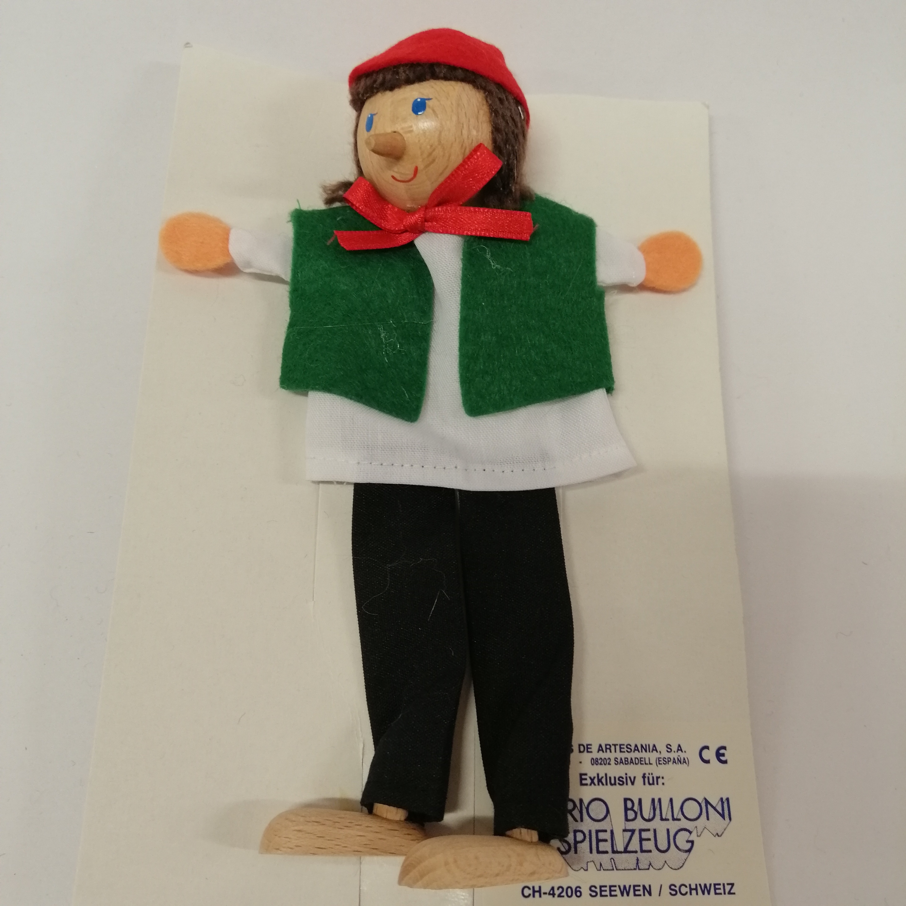Fingerpuppe Pinocchio