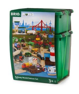 Großes BRIO Premium Set in Kunststoffboxen