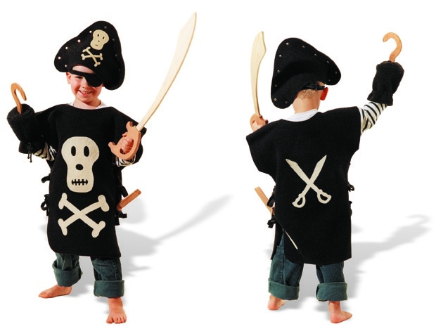 Pinolino Kostüm Piratenset 6-teilig