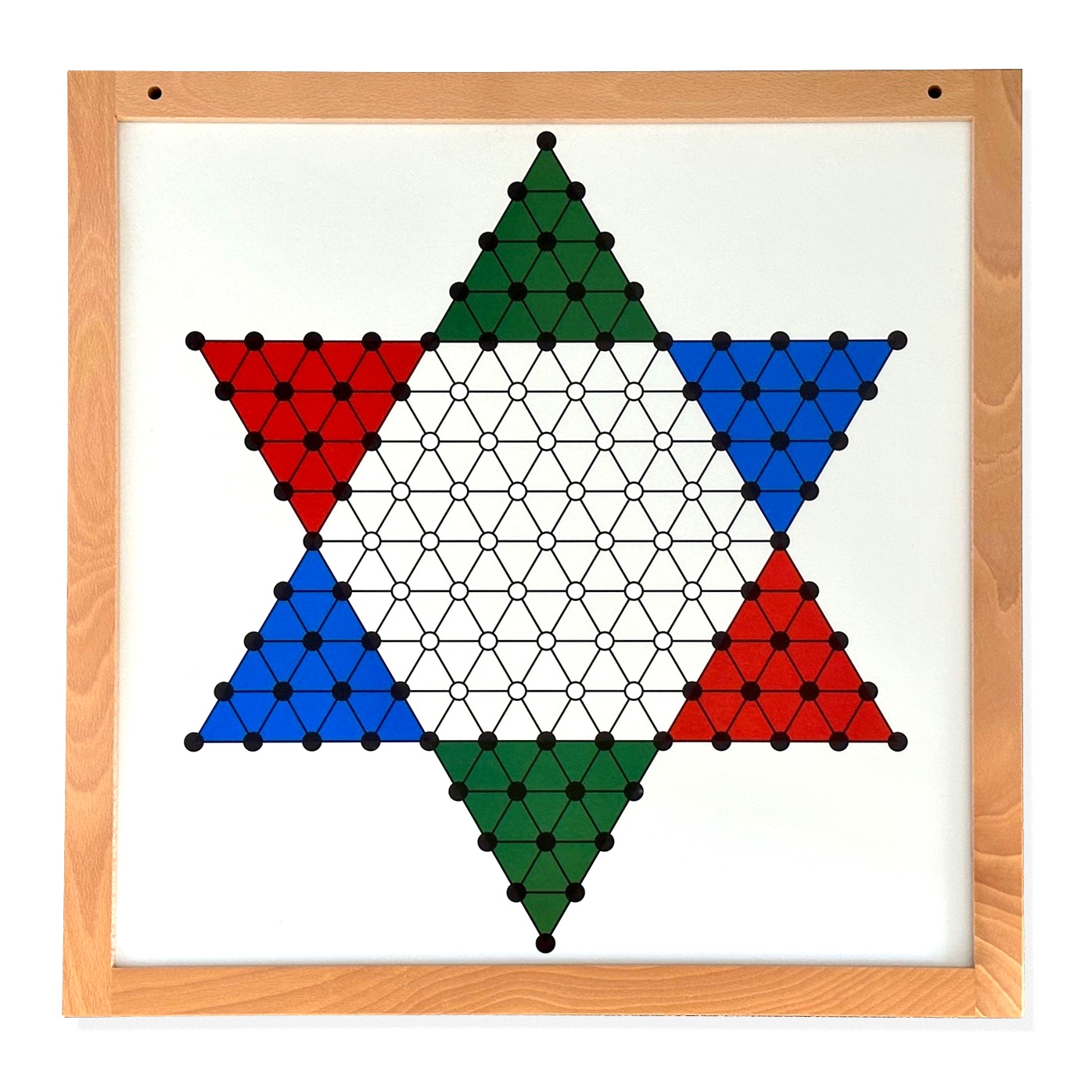 Großes, magnetisches Halma 50 cm x 50 cm