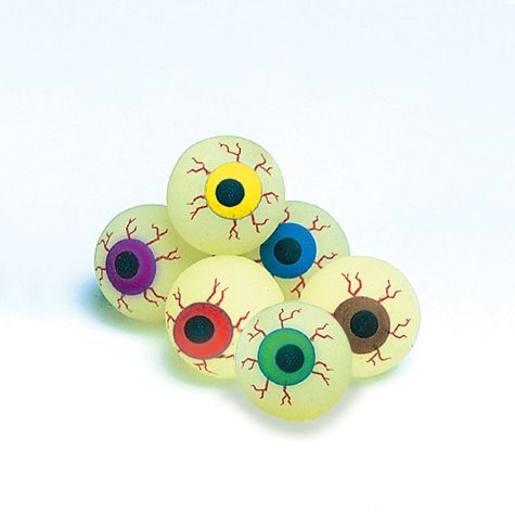 Flummi mit Leuchteffekt Auge, Ø 3,5 cm