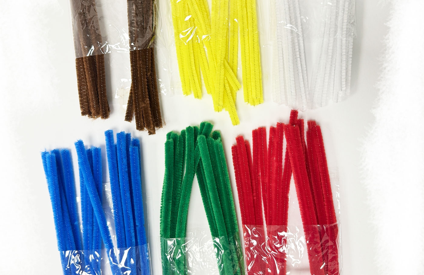 Pfeifenputzer 10 Stück einer Farbe