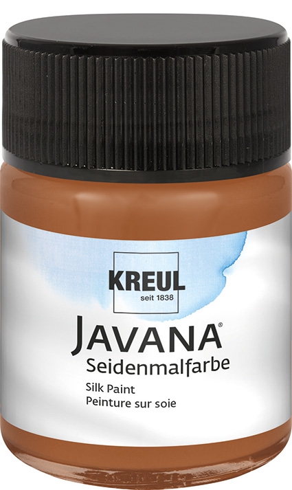 Seidenmalfarbe 50 ml, braun