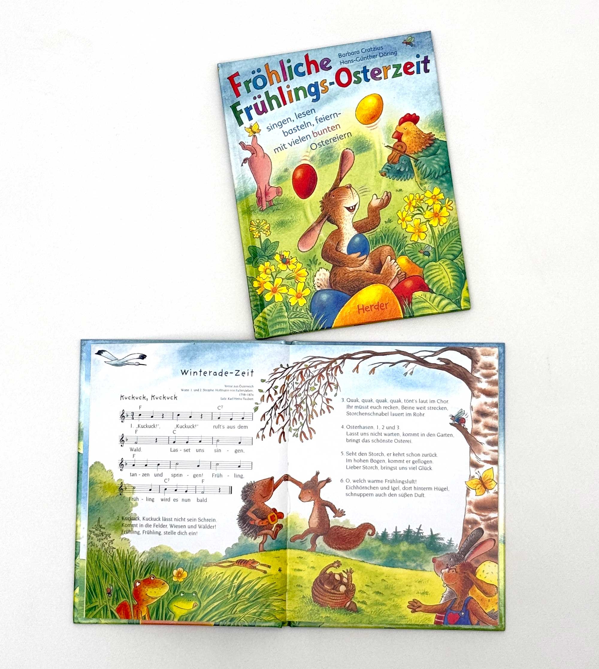 Fröhliche Frühlings-Osterzeit