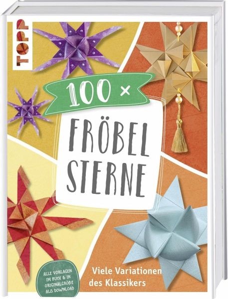 100 x Fröbelsterne