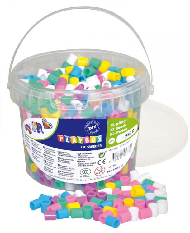 Bügelperlen Maxi XL Pastellmix