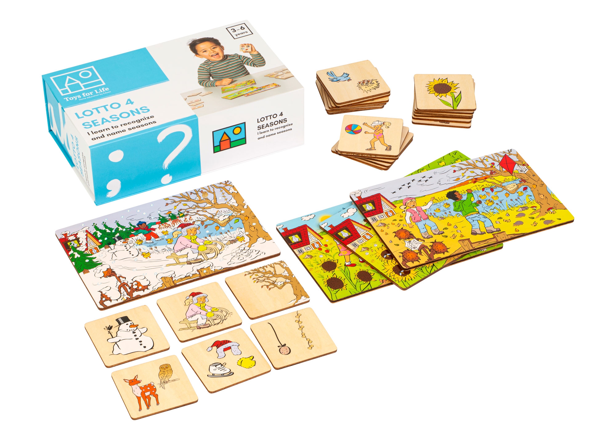 „Lotto 4 seasons“ - Vier-Jahreszeiten-Lotto
