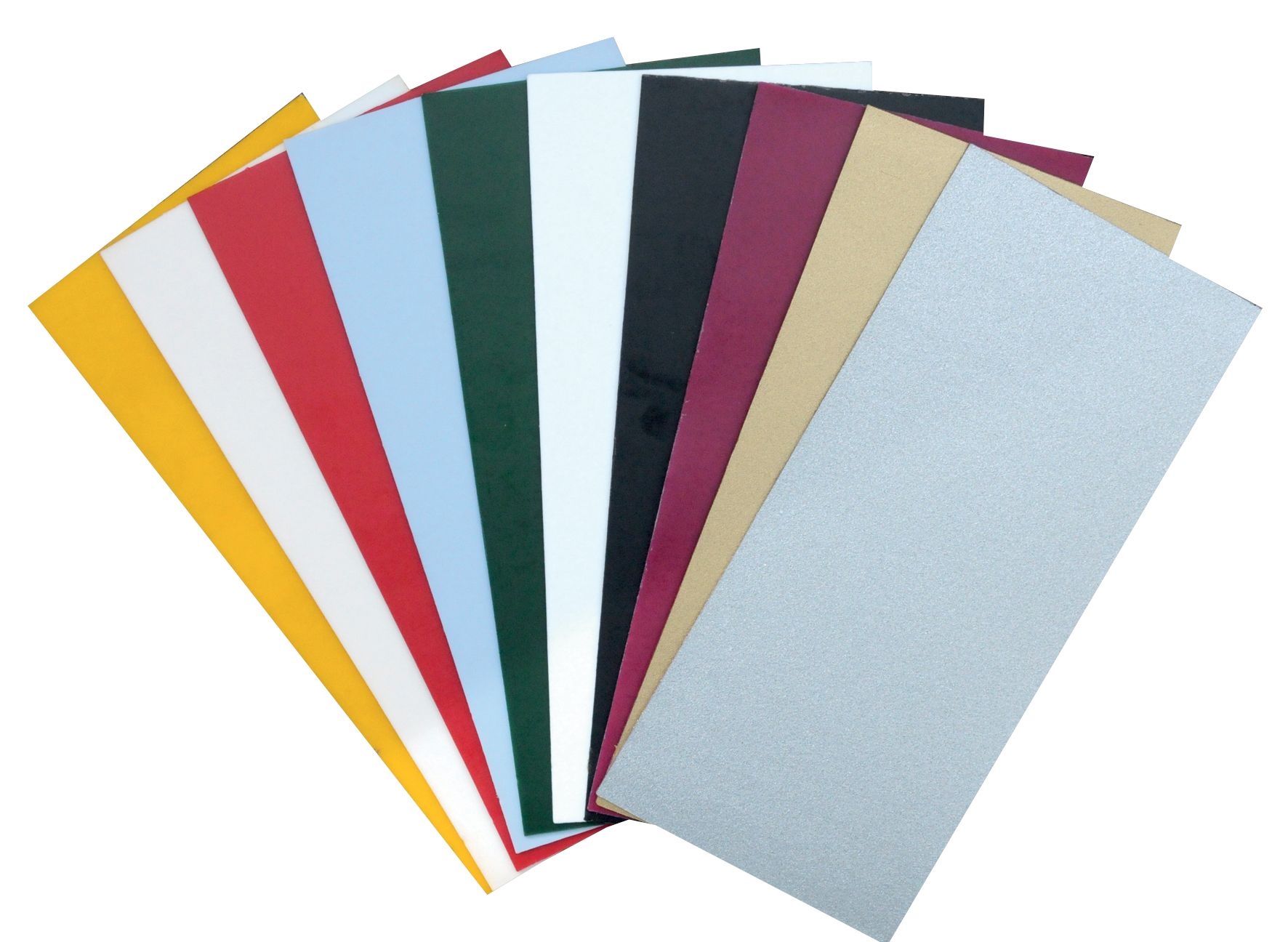 Verzierwachs farb.sortiert, 10 Platten,155 x 90 mm