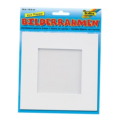 Bilderrahmen aus Pappe