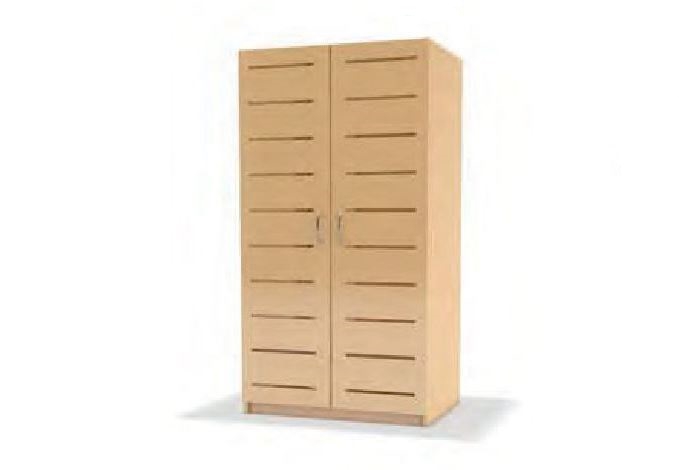 Liegepolsterschrank Fächer unten + Tür