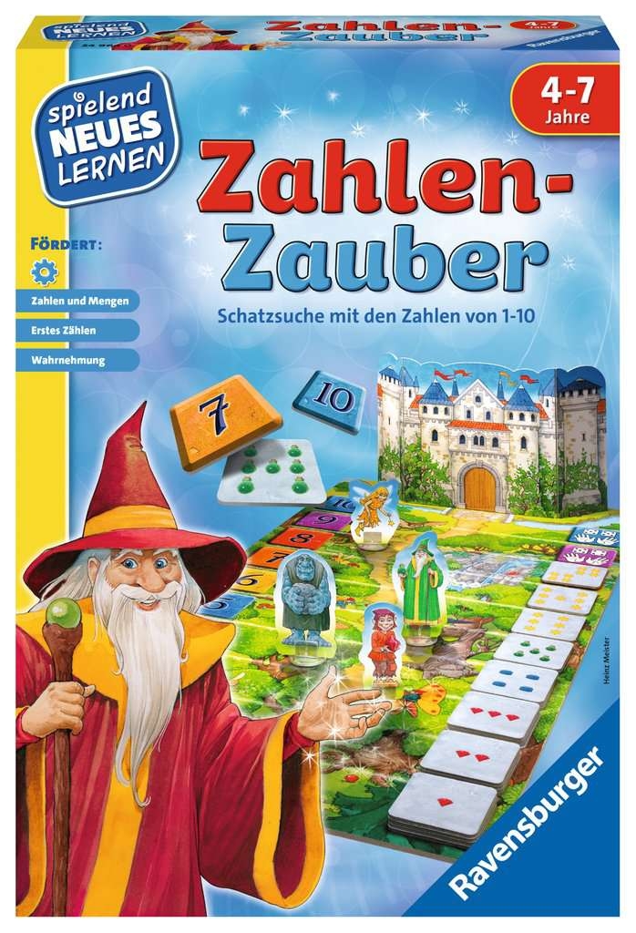 Zahlen-Zauber Zahlen-Lernspiel