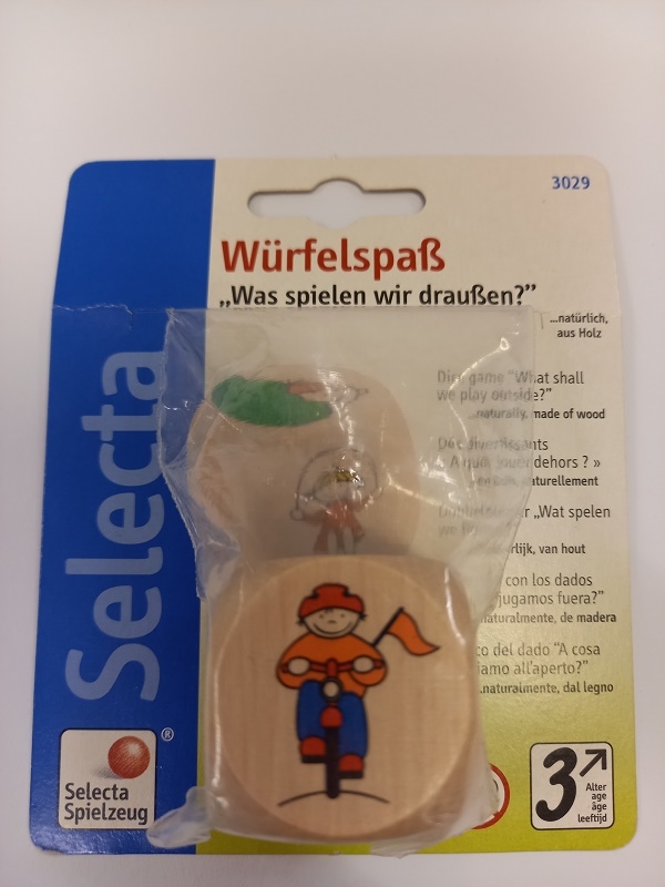 Würfelspaß "Was spielen wir draußen?"