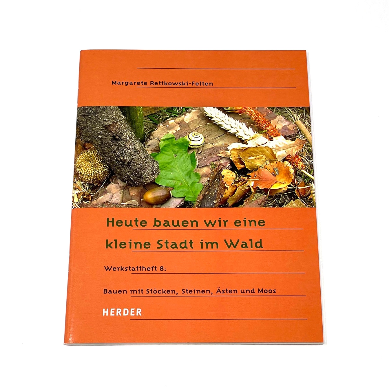 Heute bauen wir eine kleine Stadt im Wald