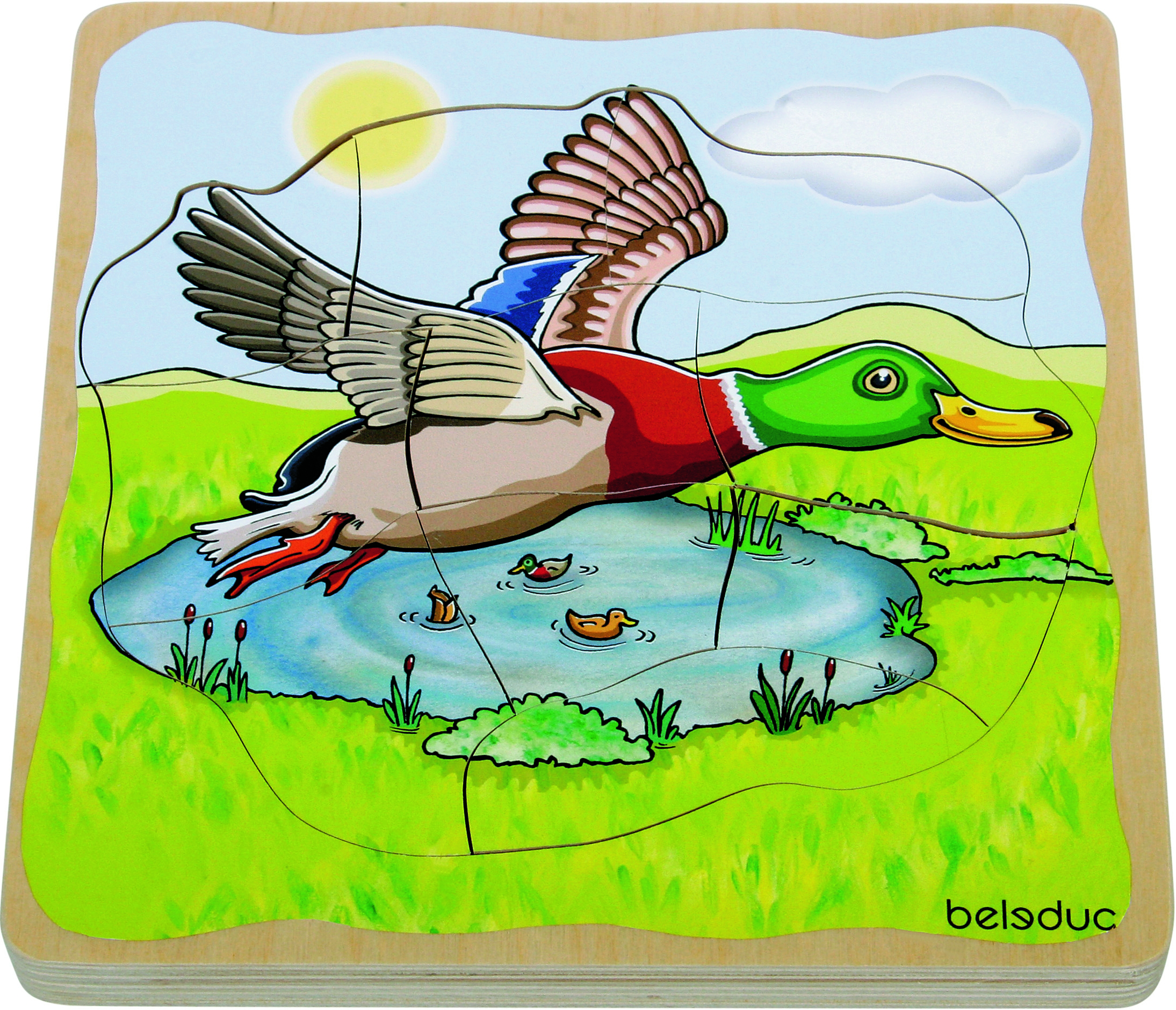 Lagen Puzzle Ente
