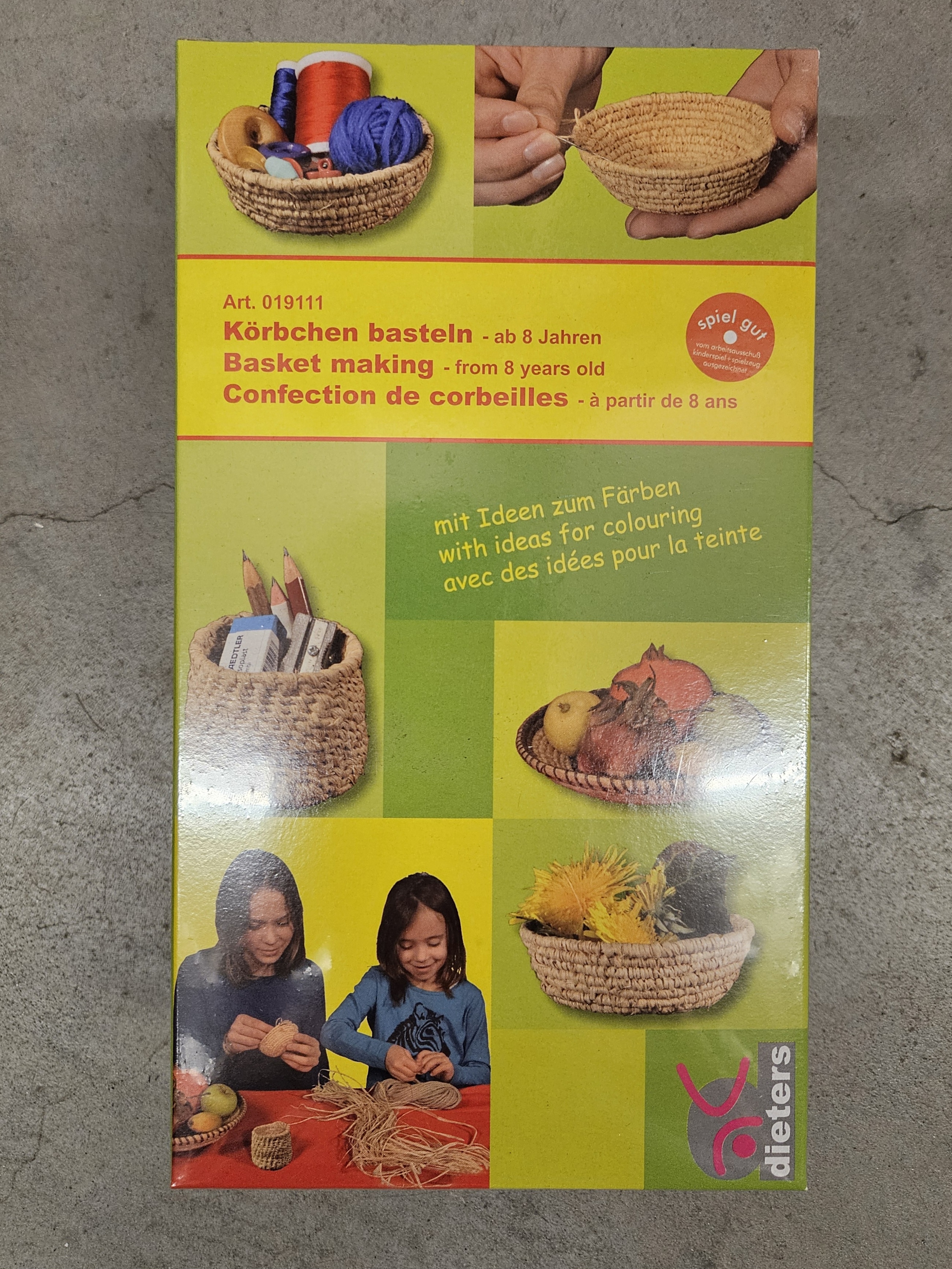 Körbchen basteln
