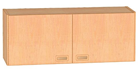Hängeschrank Doppeltür, Mittelwand,