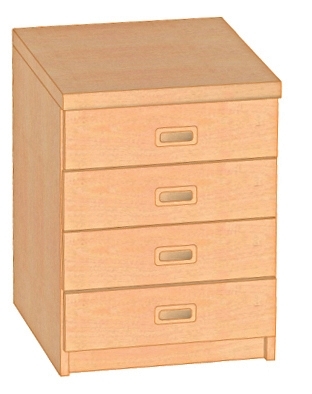 Küchenunterschrank 4 Schubkästen