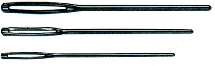 Sticknadeln ohne Spitze