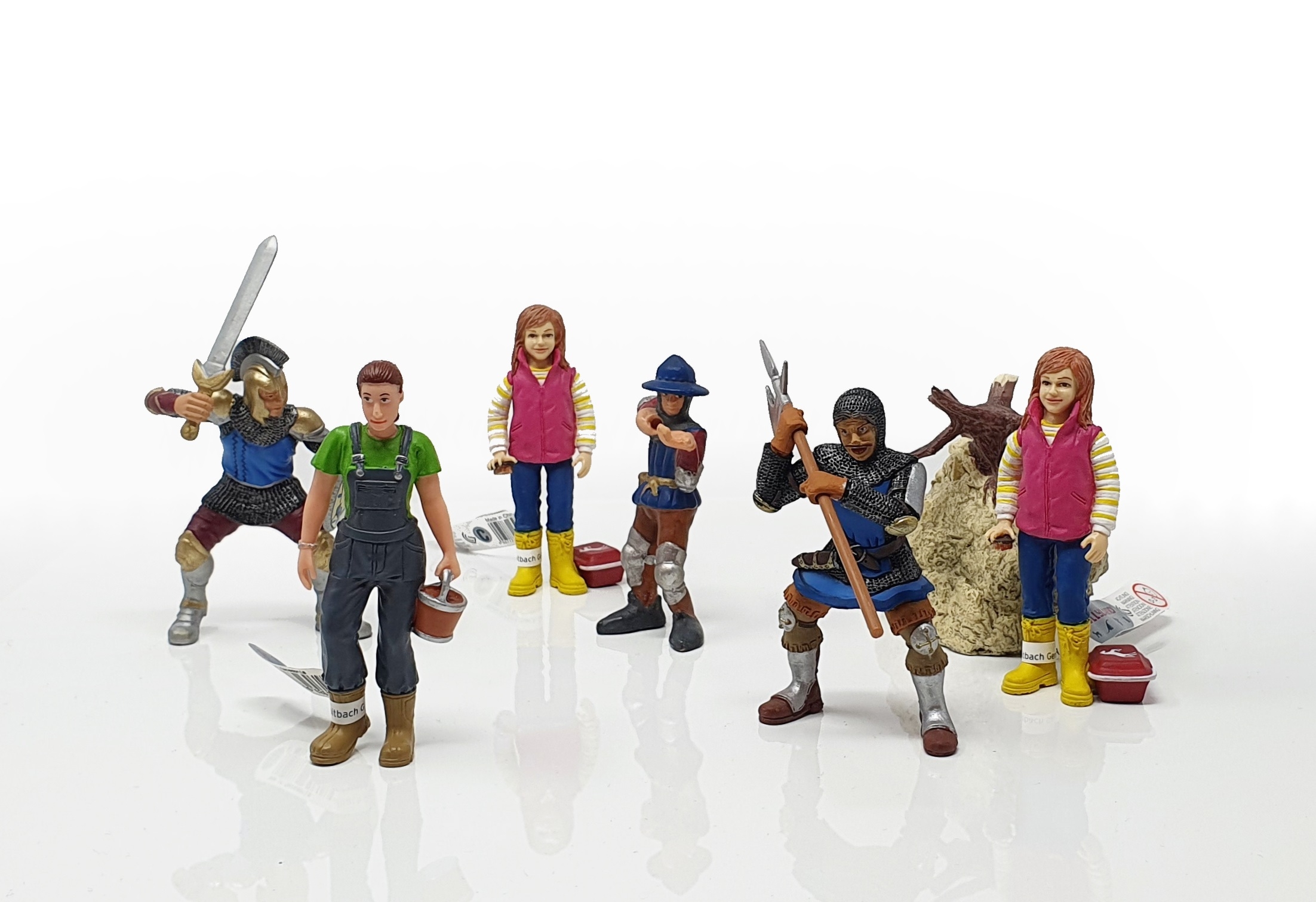 Bullyland Figuren-Set Menschen (2), 7-teilig
